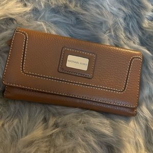 MK brown wallet